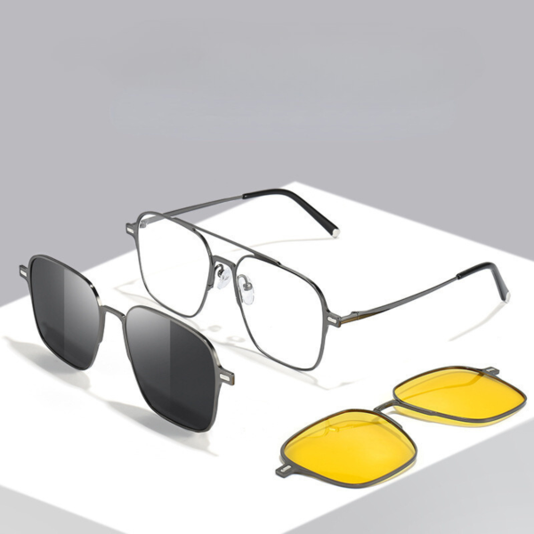 Lunettes Magnétiques 3-en-1