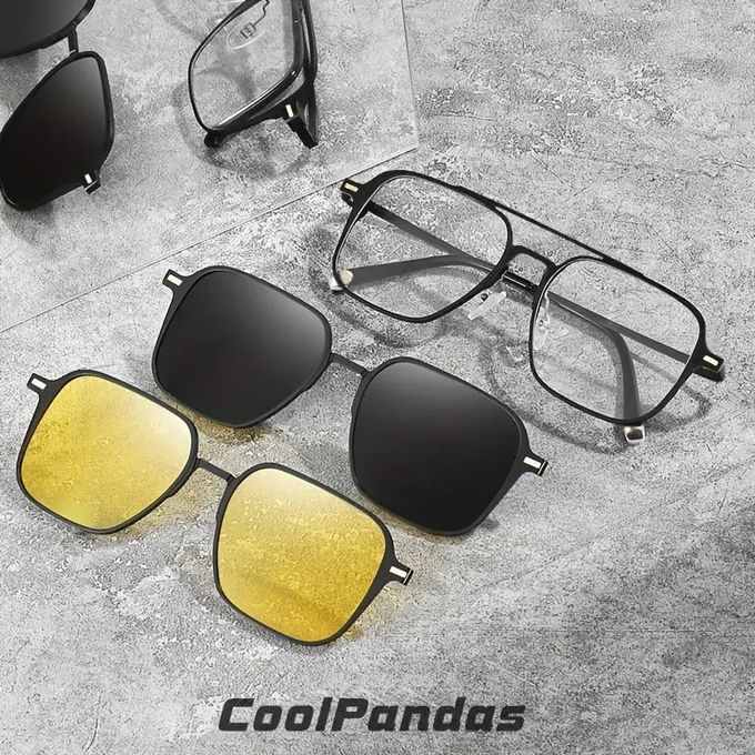 Lunettes Magnétiques 3-en-1