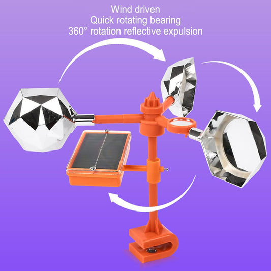 Répulsif d'Oiseaux Solaire